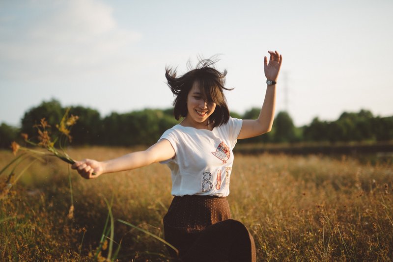 girl dancing new tax year