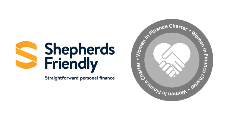 Shepherds Friendly women in finance logo