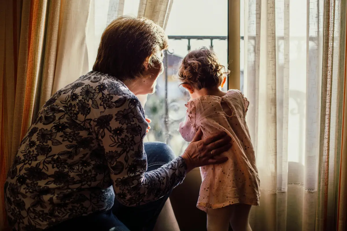 Grandparent saving for their grandchildren to help them in the future